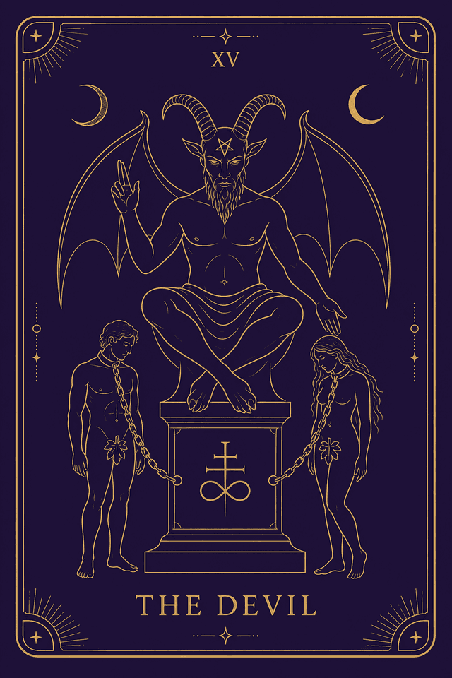 The Devil tarot card