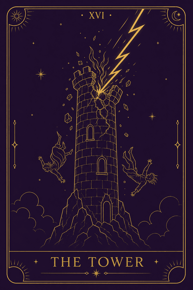 The Tower tarot card