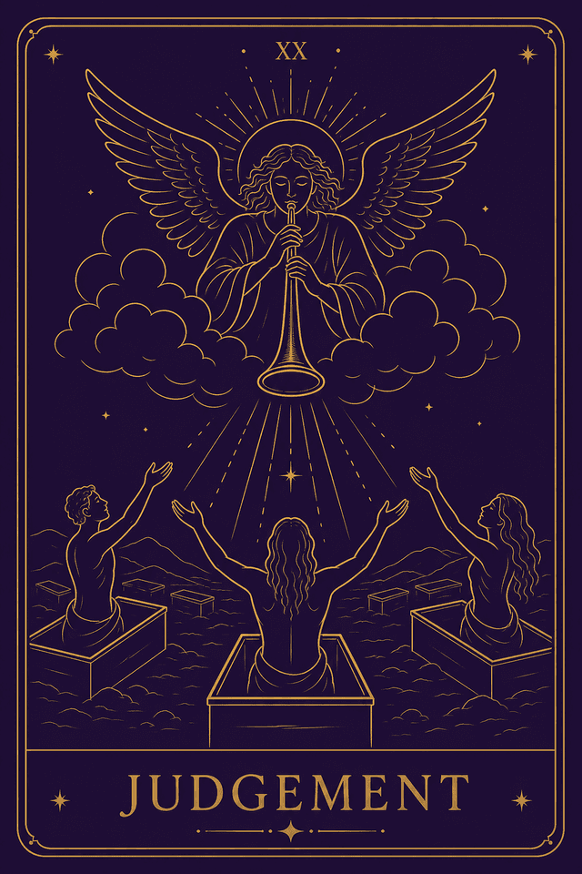 Judgement tarot card